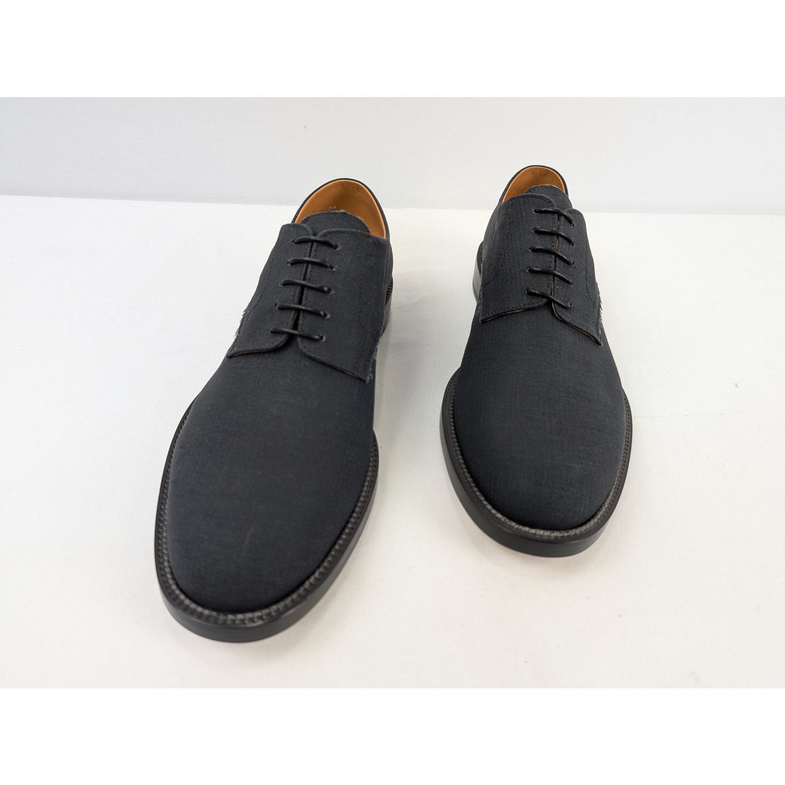 Maison Margiela o1rshd1 Lace-Up Leather Derbys in Nero Size US 7 / EU 40 - 7 Thumbnail