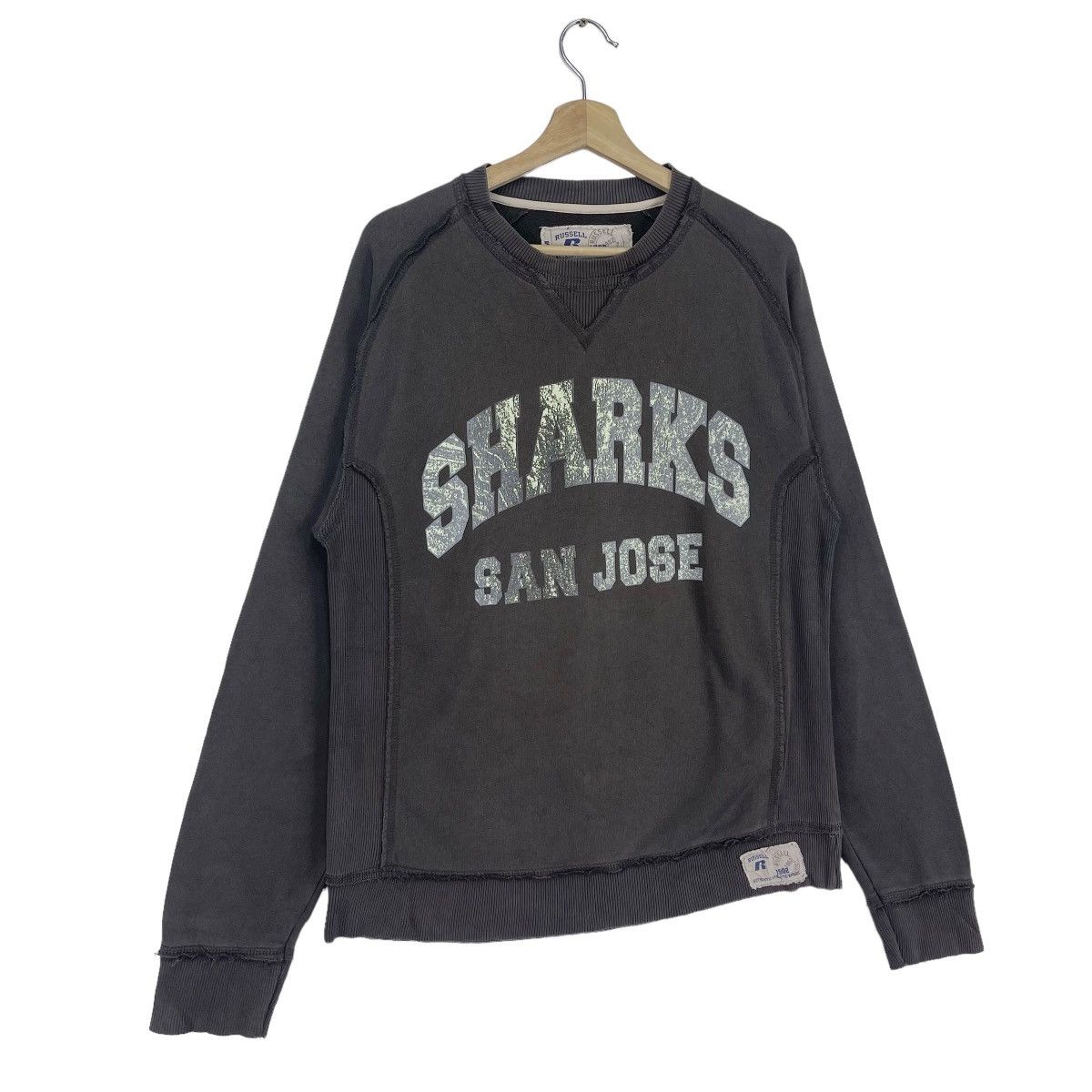 NHL × Vintage Vintage San Jose Sharks Sweatshirt Size US M / EU 48-50 / 2 - 3 Thumbnail