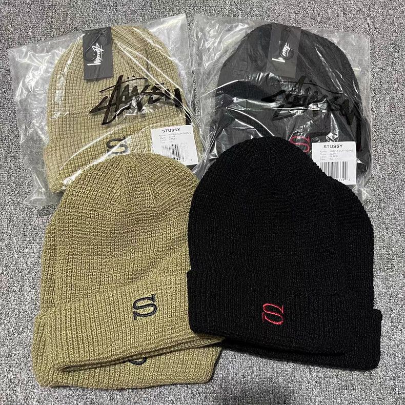 Stussy Stussy Embroidered S Logo Knit Beanie Q7 Size ONE SIZE - 1 Thumbnail