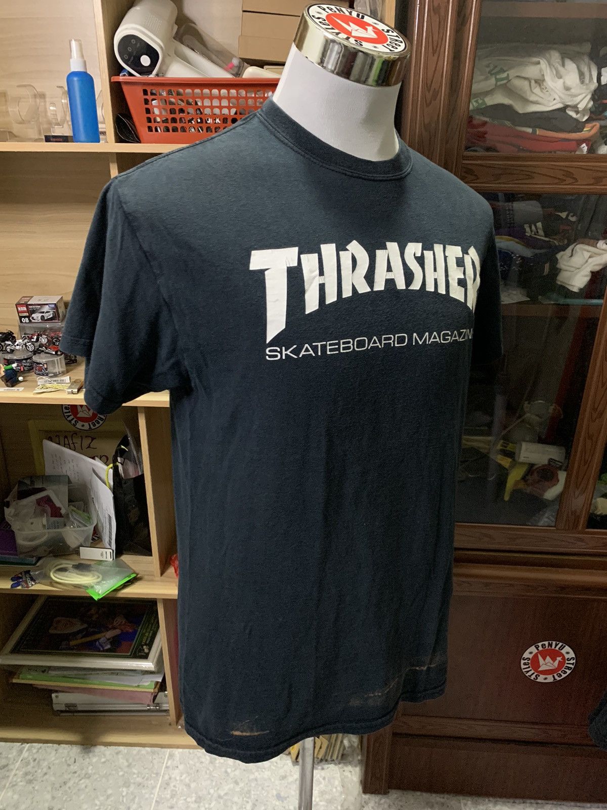 Thrasher thrasher skateboard magazine tee Size US M / EU 48-50 / 2 - 4 Thumbnail
