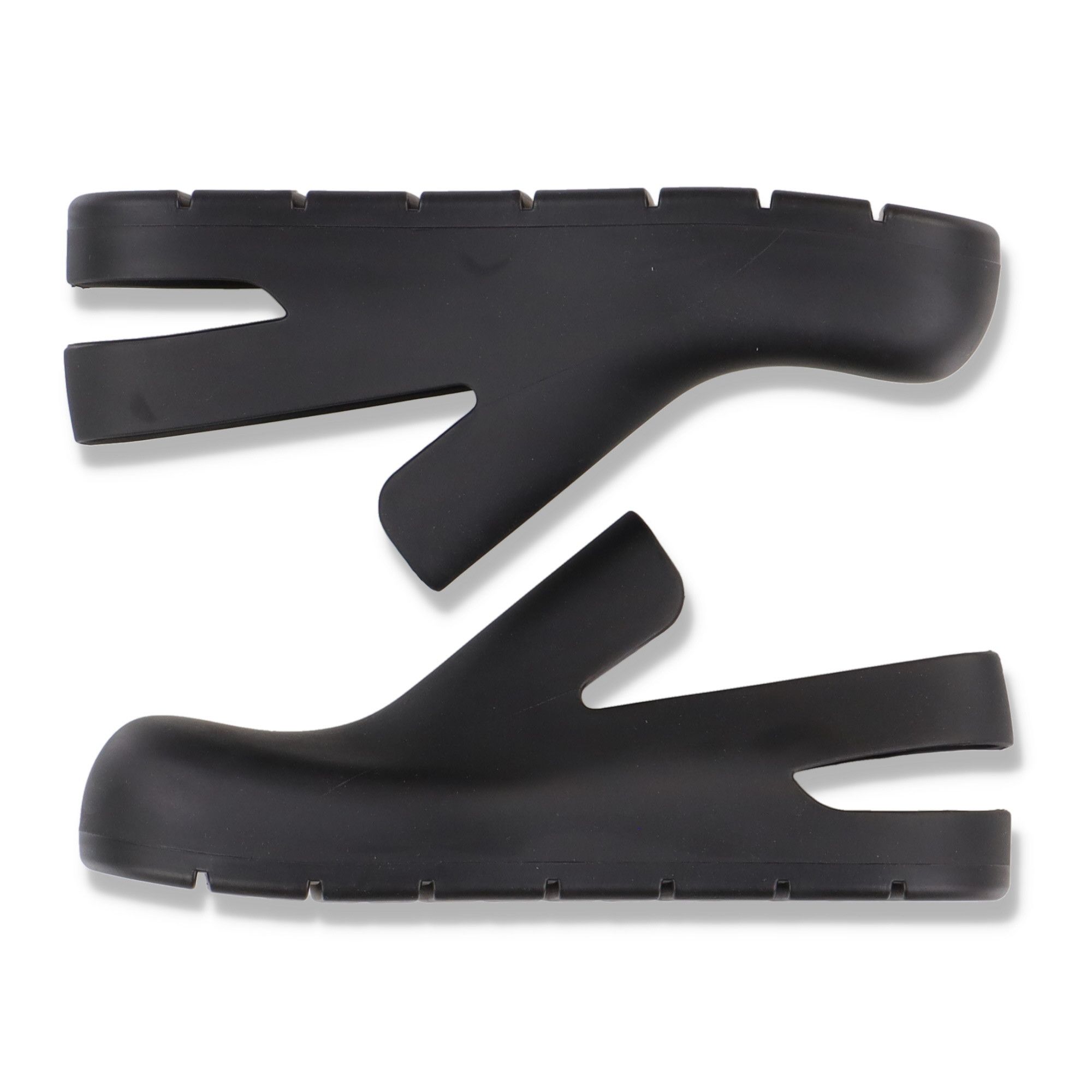 Bottega Veneta Black Rubber Puddle Sandals Size US 8 / IT 38 - 6 Thumbnail