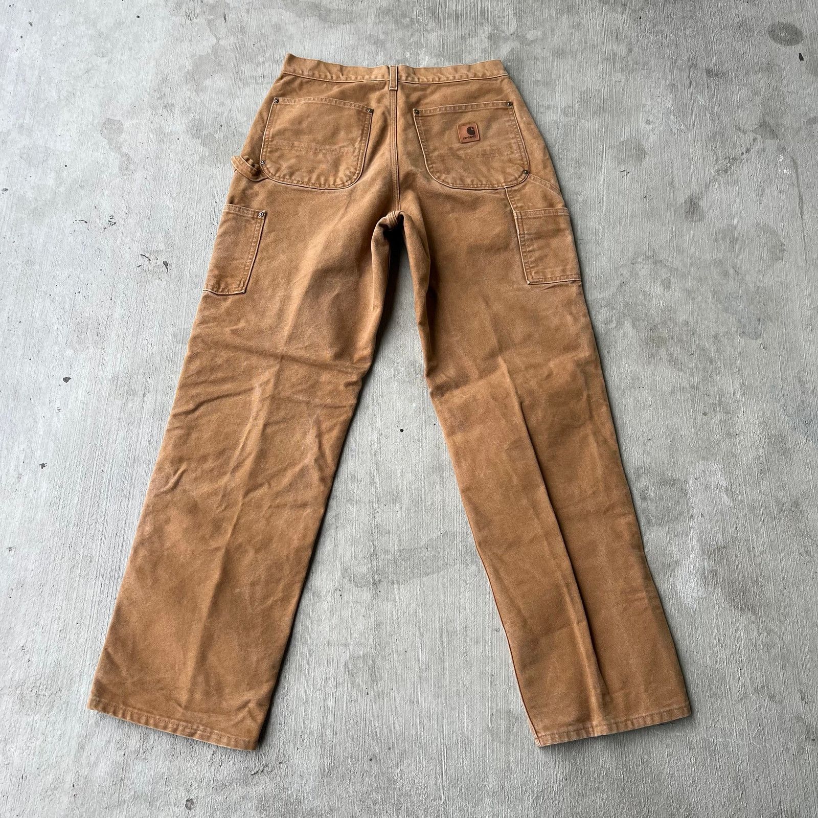 Carhartt × Vintage Carhartt brown double knee work wear carpenter pants Size US 30 / EU 46 - 5 Thumbnail