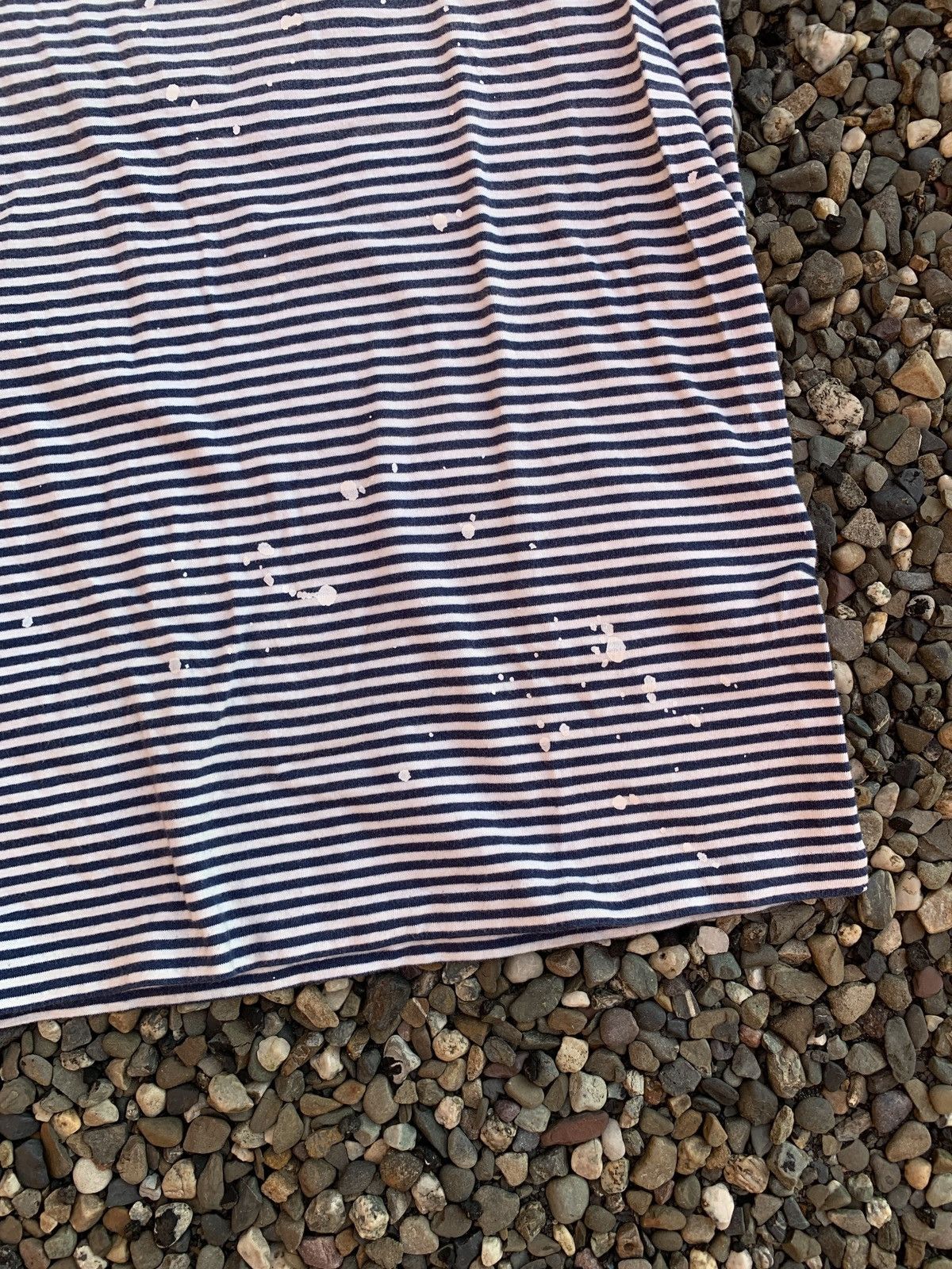Polo Ralph Lauren Polo Ralph Lauren RL-67 Striped Paint Splatter T-Shirt Size S / US 4 / IT 40 - 4 Thumbnail