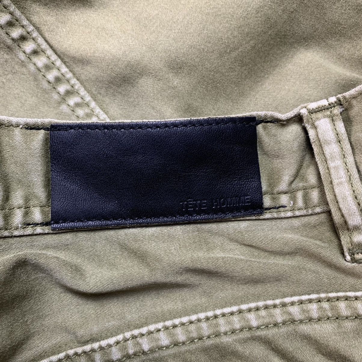 If Six Was Nine × Japanese Brand × Le Grande Bleu (L.G.B.) 2000s Tete Homme Spiral Cut Pants Size US 30 / EU 46 - 8 Thumbnail