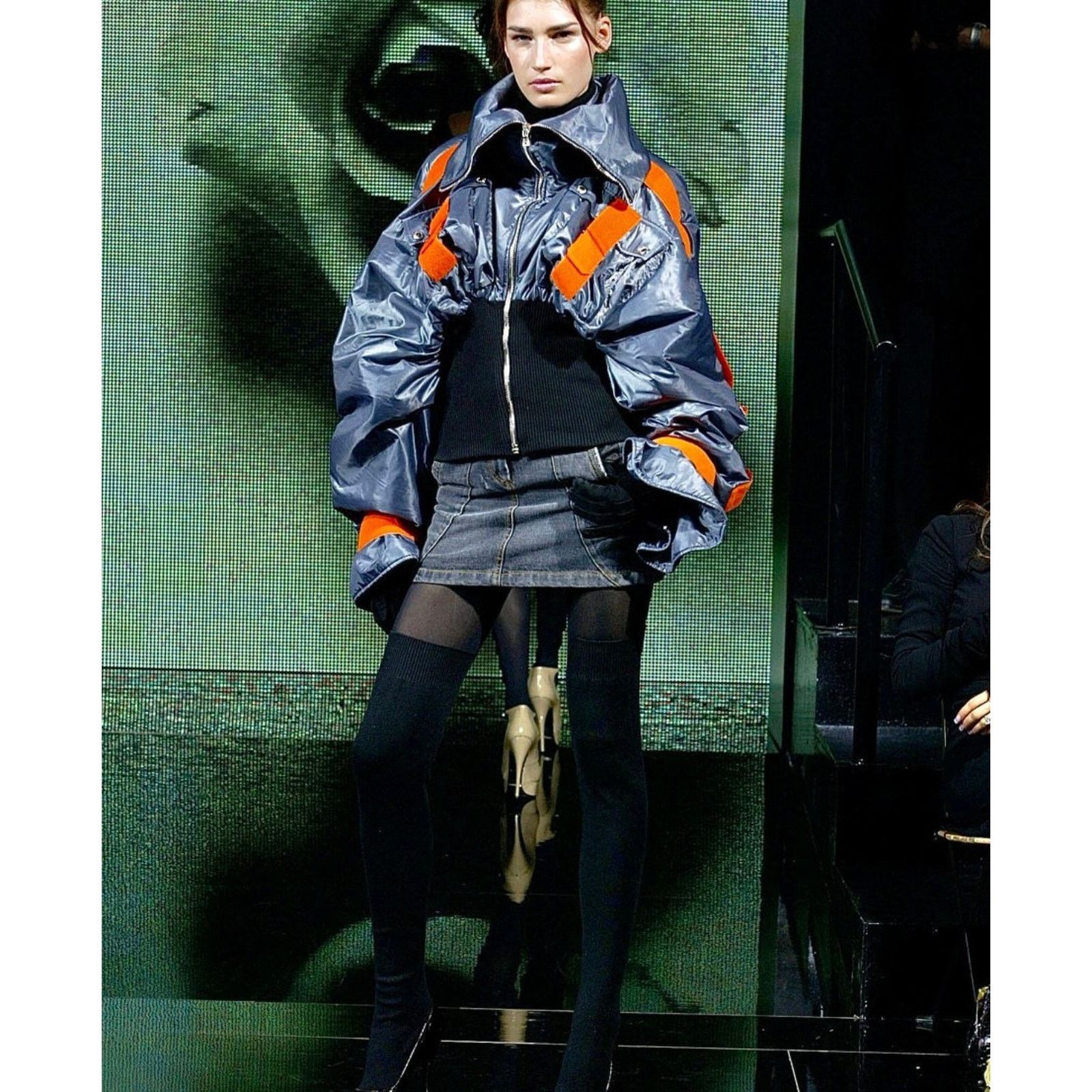 Dolce & Gabbana A/W2003 DOLCE & GABBANA bondage paracadute aviatore jacket Size US M / EU 48-50 / 2 - 2 Thumbnail