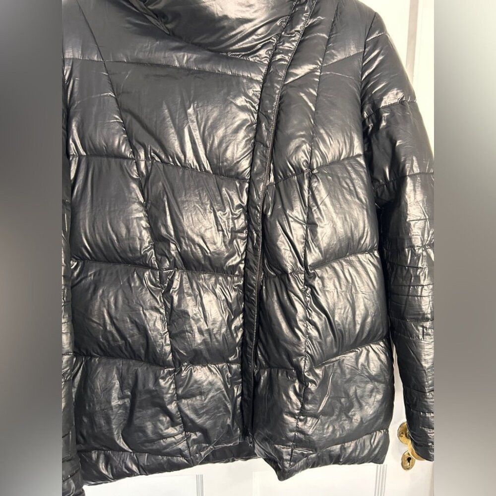 Donna Karan Donna Karan Black Down Puffer with Large Collar/Hood Neckli Size M / US 6-8 / IT 42-44 - 7 Thumbnail