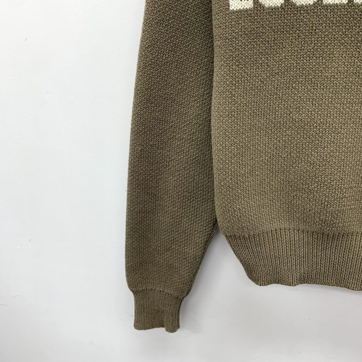 Essentials Essentials Intarsia Long Sleeve Knit Sweater K26WX Size S / US 4 / IT 40 - 4 Thumbnail