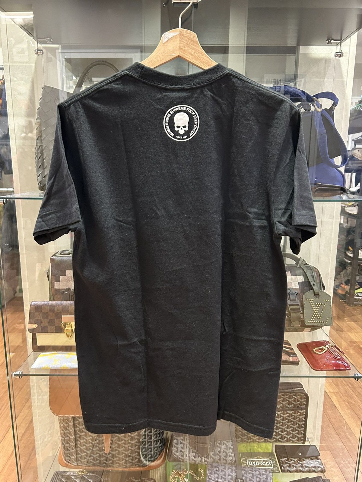 Supreme X Number (N)ine 'Shut Up' Tee - Black