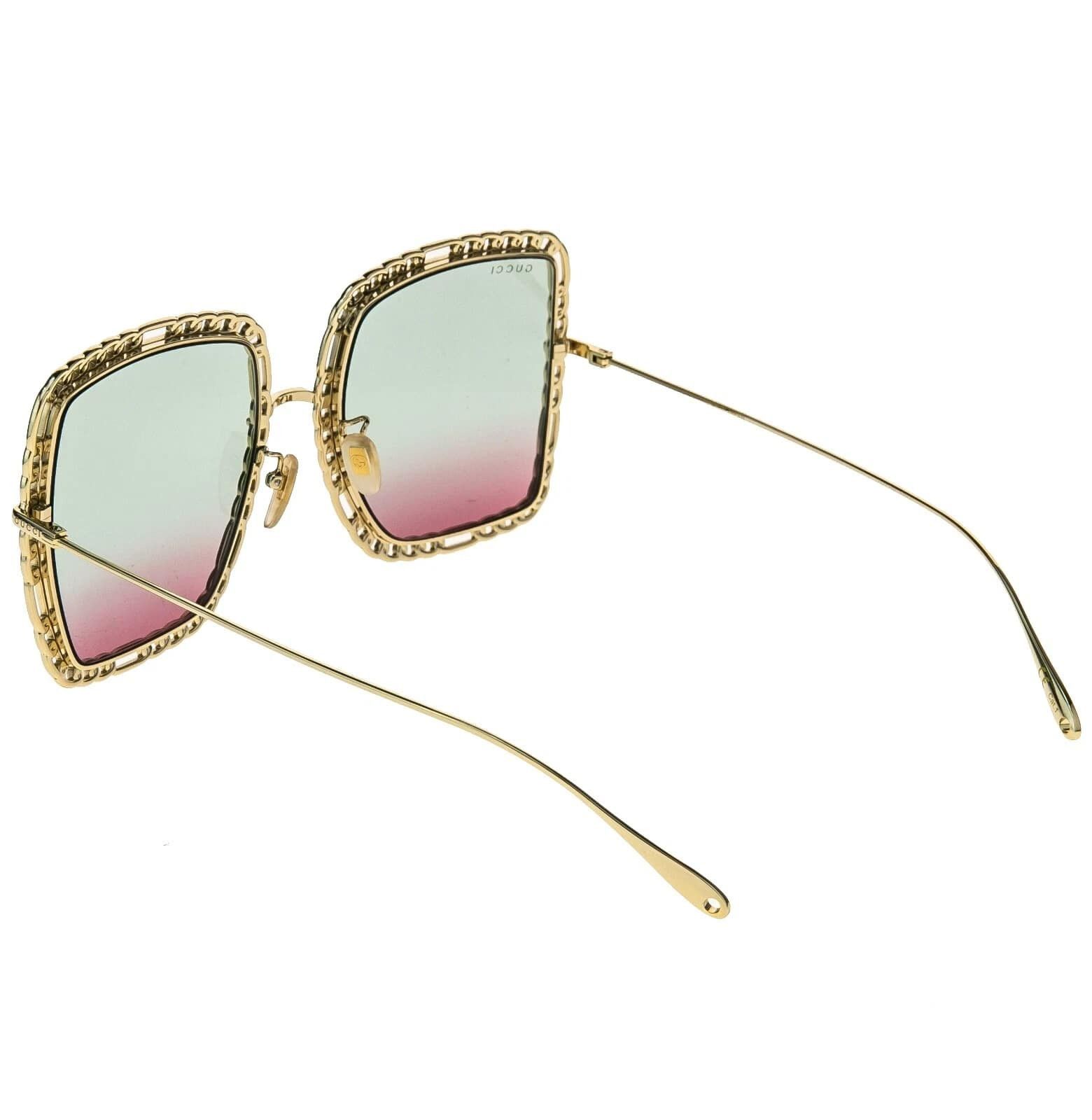 Gucci GUCCI GG1033S 1033 Gold Pink Detachable Necklace Pendant Size ONE SIZE - 10 Thumbnail