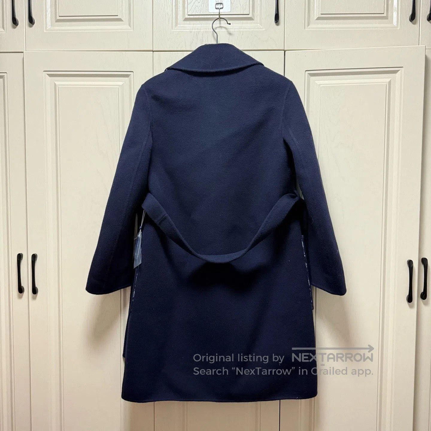 Dior Dior Reversible Wool Coat with Belt. Size S / US 4 / IT 40 - 2 Thumbnail