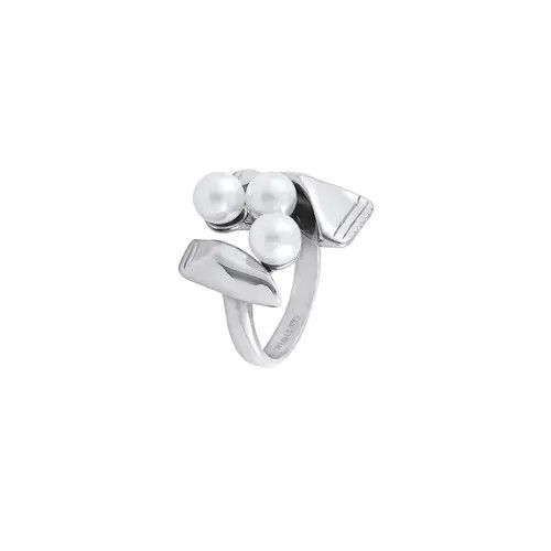 Jewelry Layered Pearl Ring – Titanium Steel, Candy Cool Style ( Size ONE SIZE - 4 Thumbnail