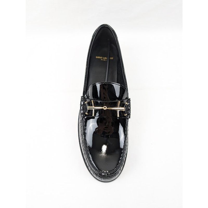 Saint Laurent Paris o1rshd1 Le Loafers 15 in Nero Size US 11 / EU 44 - 7 Thumbnail