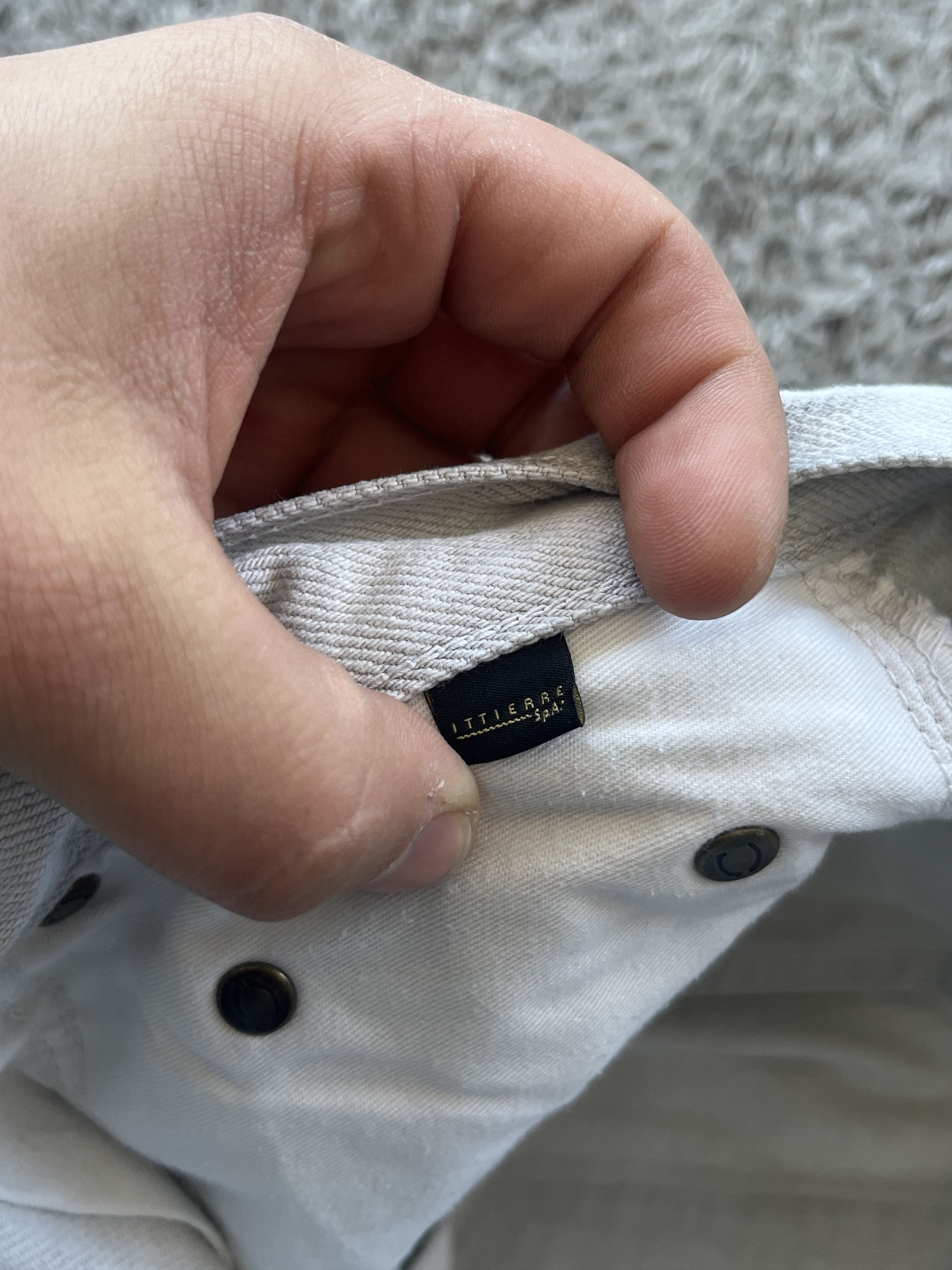 Just Cavalli JUST CAVALLI Men’s Regular Straight Jeans White/Gray Color Size US 30 / EU 46 - 13 Thumbnail