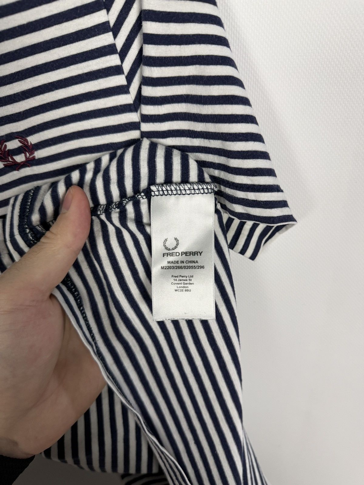 Fred Perry Fred Perry Striped Short Sleeve T-Shirt Streetwear Size S Size US S / EU 44-46 / 1 - 8 Thumbnail