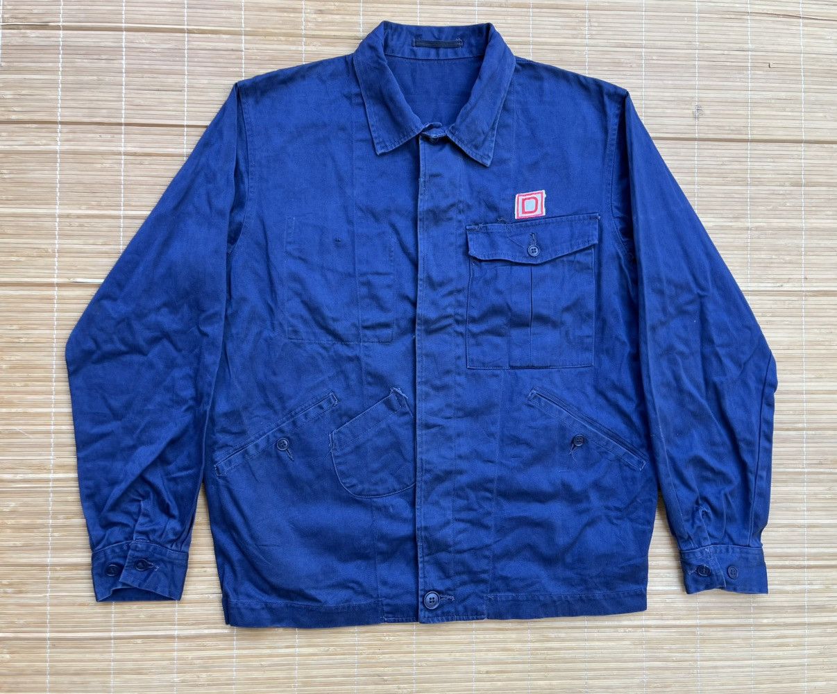 Japanese Brand Vintage 70s Japanese work railway jacket Size US M / EU 48-50 / 2 - 1 Thumbnail