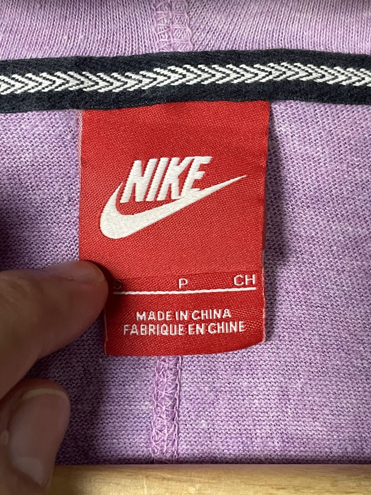 Designer × Nike × Vintage Nike x Vintage Purple Ombre Zip Up (35) Size US S / EU 44-46 / 1 - 7 Thumbnail