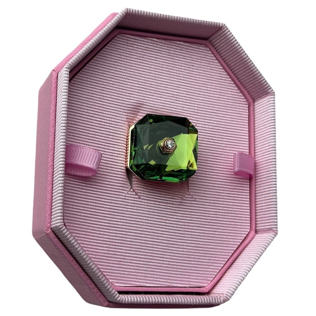 Swarovski Swarovski Numina cocktail ring Octagon cut, Green 7 / 55 Size ONE SIZE - 2 Thumbnail