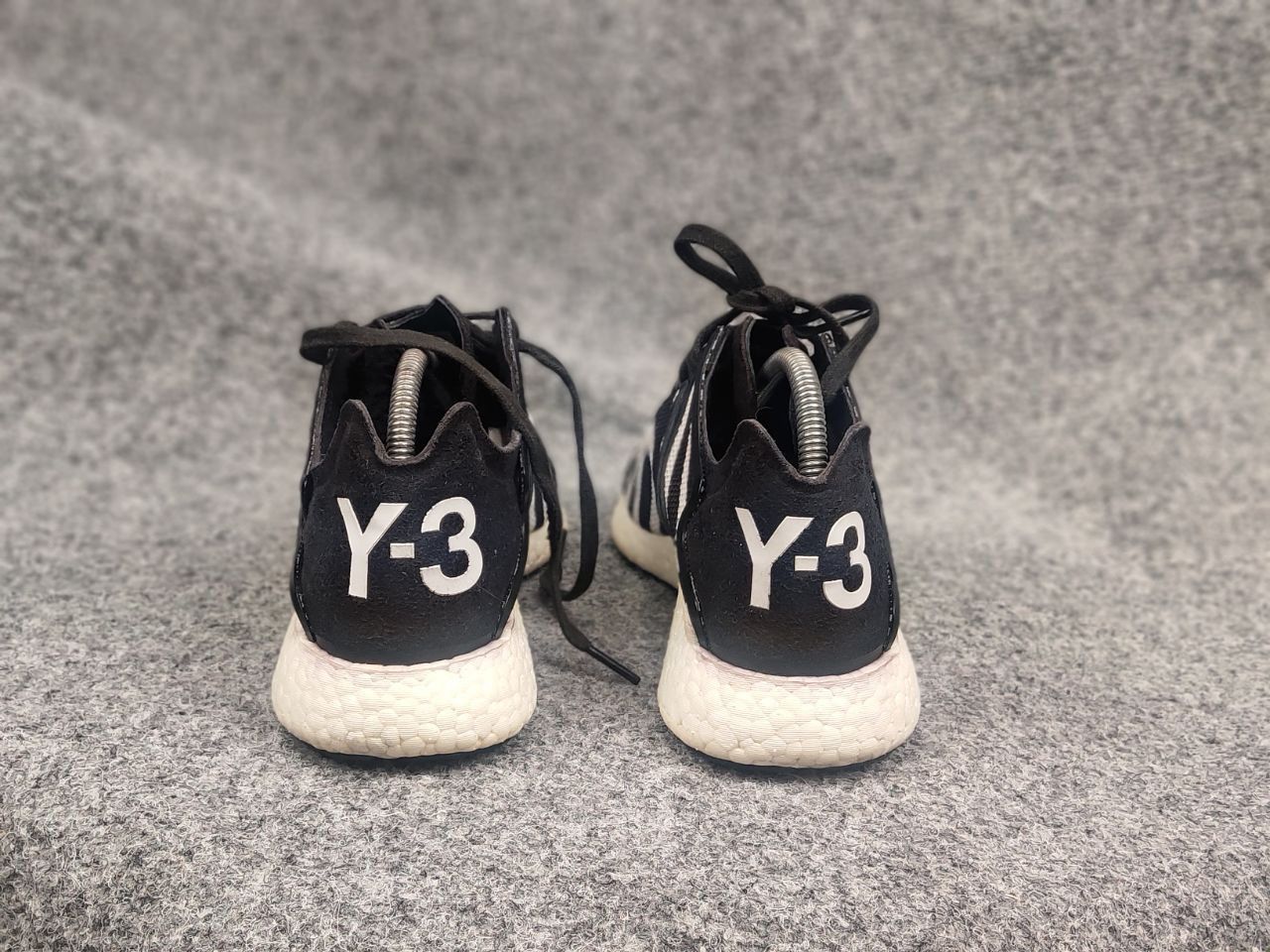 Yohji Yamamoto Yohji Yamamoto Adidas Y-3 Boost Japan Pattern Mesh sneakers Size US 7 / EU 40 - 10 Thumbnail