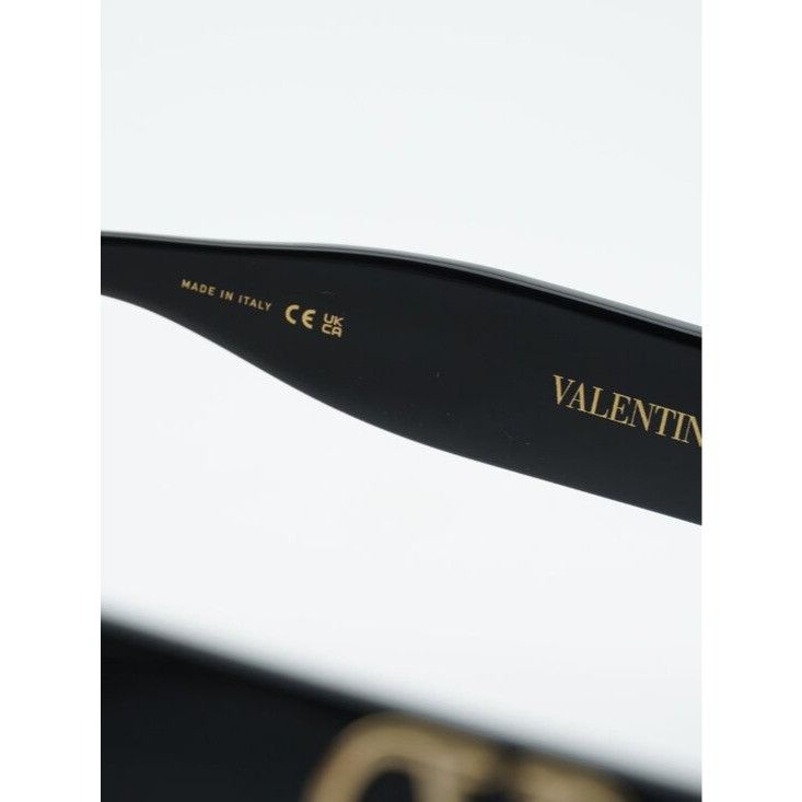 Valentino Valentino VLX-181A Eyeglasses Shiny Black 53mm Square Frame Size ONE SIZE - 5 Thumbnail