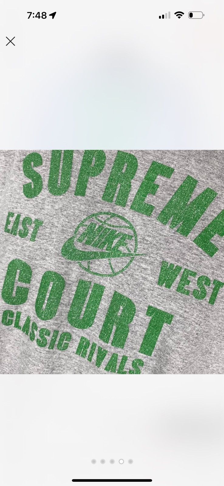 Nike Nike supreme shirt size xxl. Vintage Size US XXL / EU 58 / 5 - 2 Thumbnail