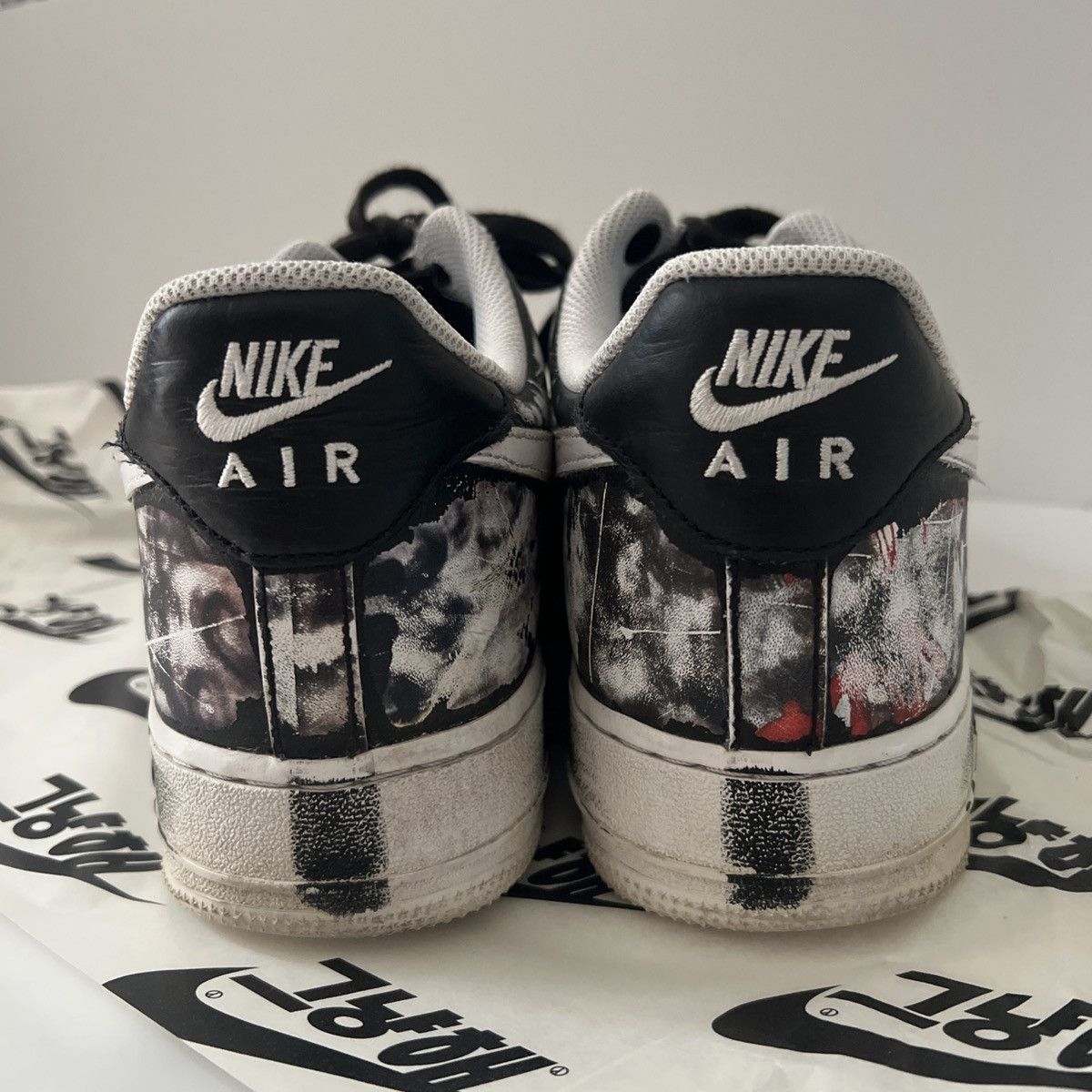Nike G-Dragon x Nike Air Force 1 '07 'Para-Noise' Size US 11.5 / EU 44-45 - 7 Thumbnail