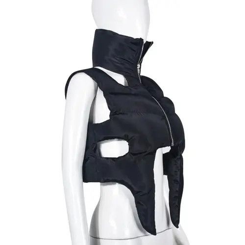 Japanese Brand Opium Zip Vest Size S / US 4 / IT 40 - 1 Thumbnail
