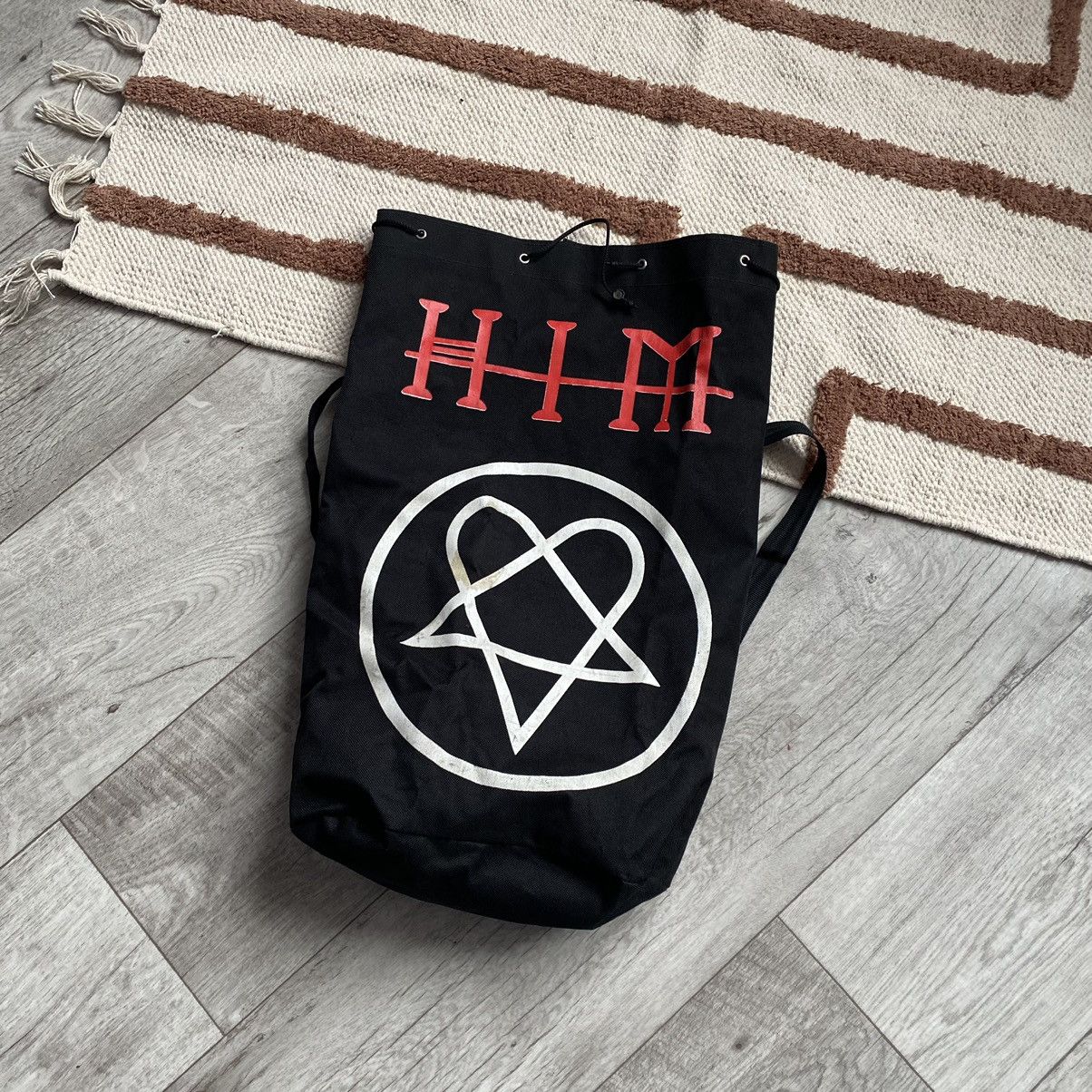 Band Tees VINTAGE HIM BAND Y2K EMO STYLE BACKPACK Size ONE SIZE - 1 Thumbnail