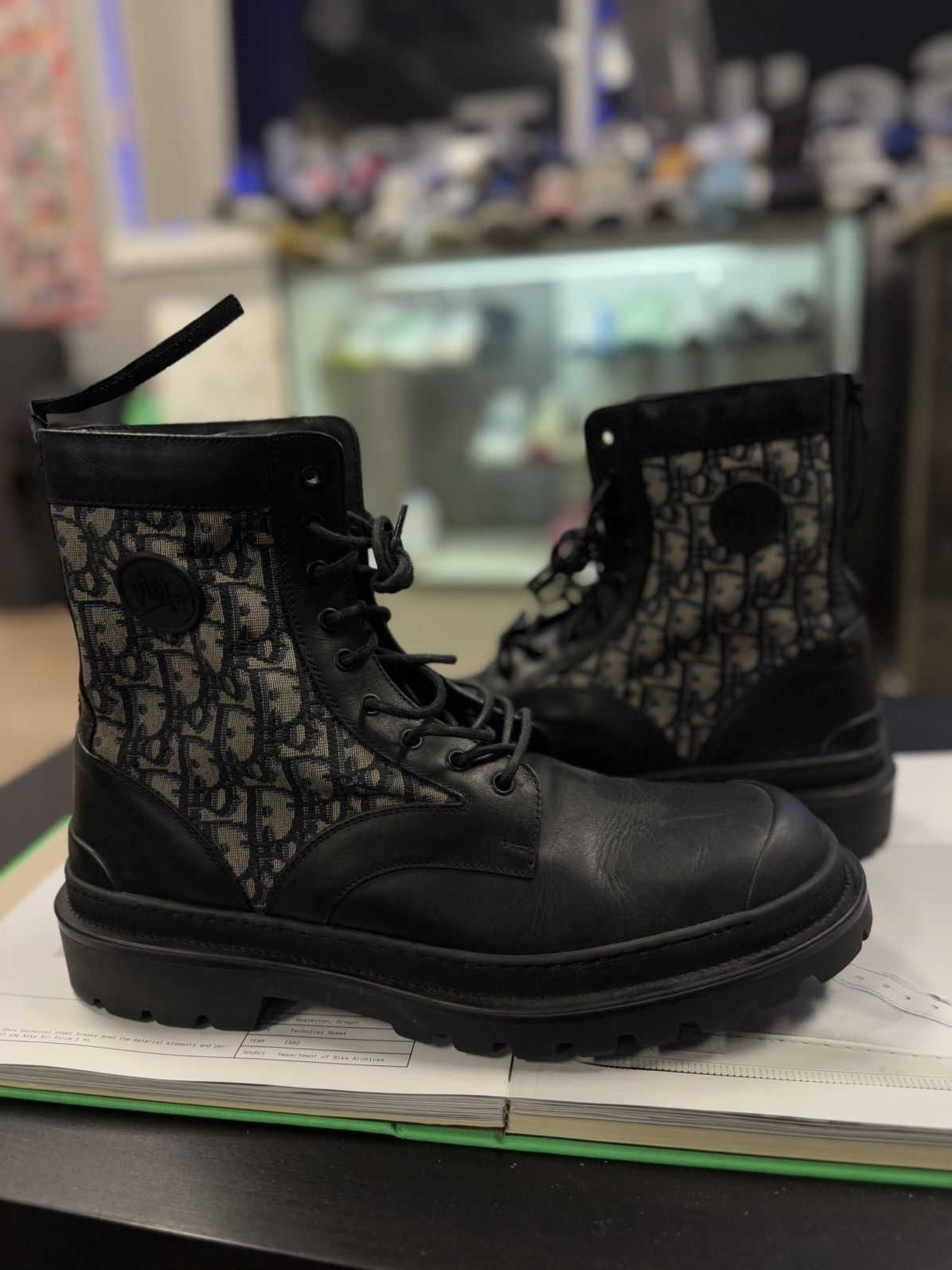 Dior CHRISTIAN DIOR EXPLORER ANKLE BOOTS MEN SIZE 46EU/13US Size US 13 / EU 46 - 2 Thumbnail