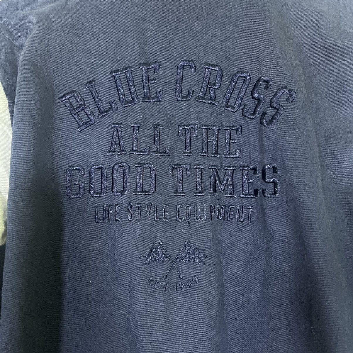 Vintage VTG BLUE CROSS CLASSIC VARSITY LETTERMAN Size US L / EU 52-54 / 3 - 9 Thumbnail