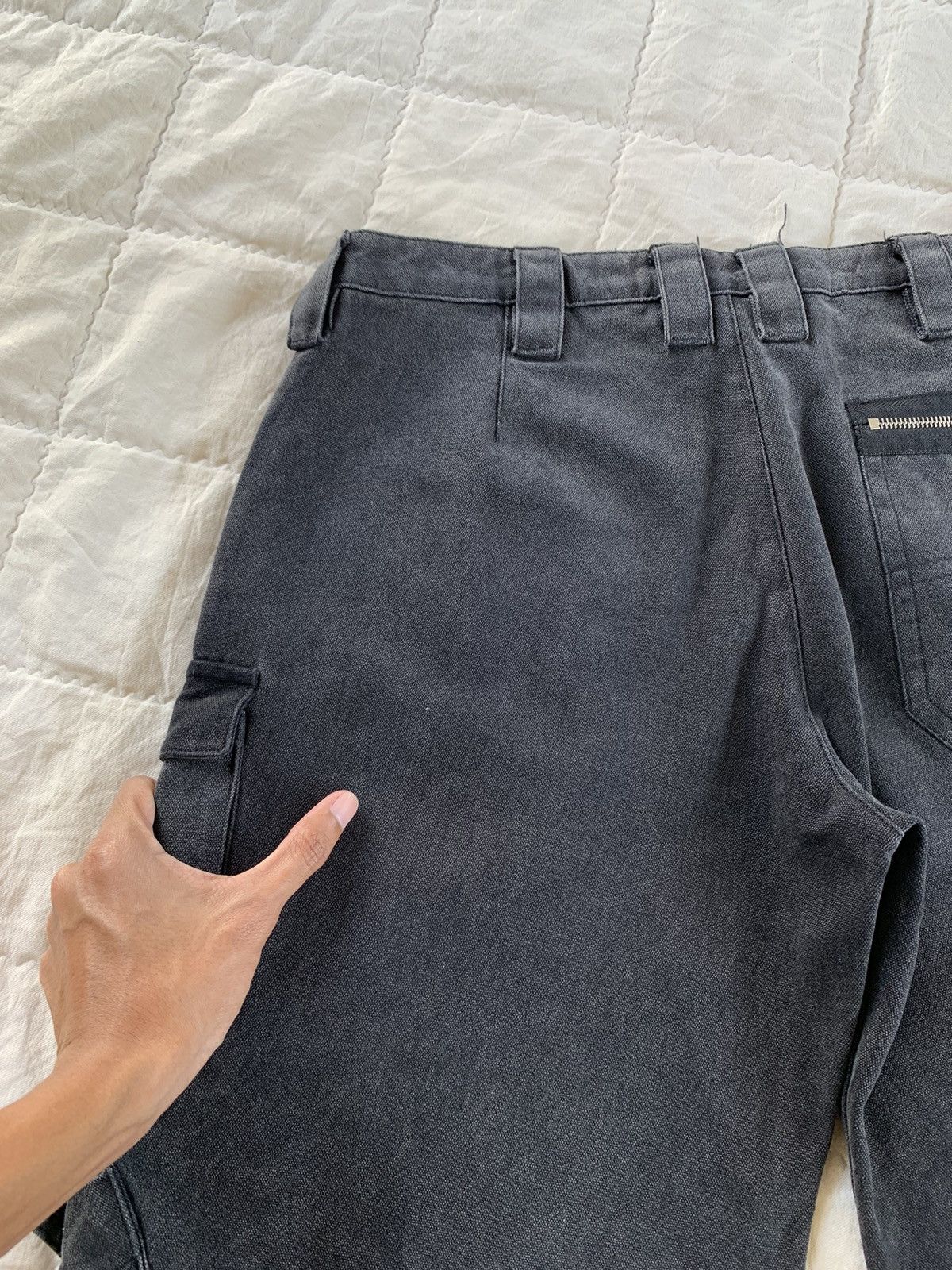 Acne Studios Acne Studios Wide Leg Cargo Trousers Size 34" / US 12 / IT 48 - 17 Thumbnail