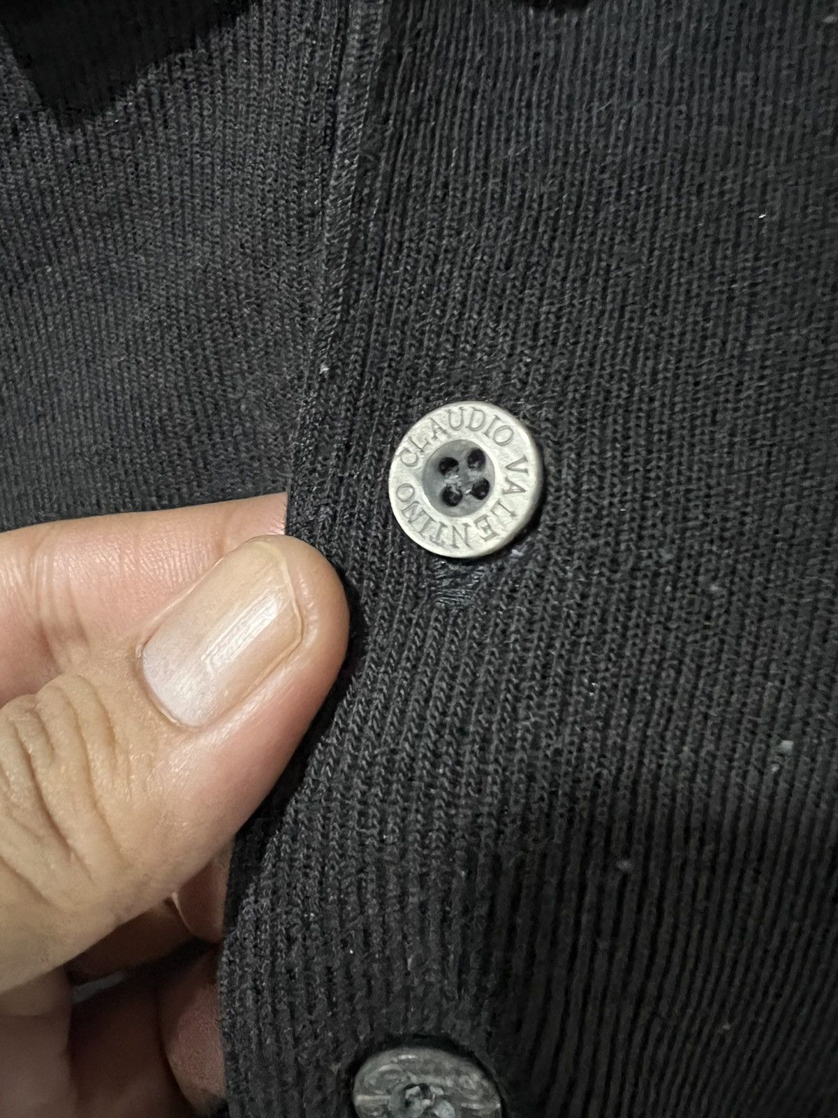 Other 🔥Vintage Claudio Valentino Long Sleeve Polo Size US M / EU 48-50 / 2 - 9 Thumbnail