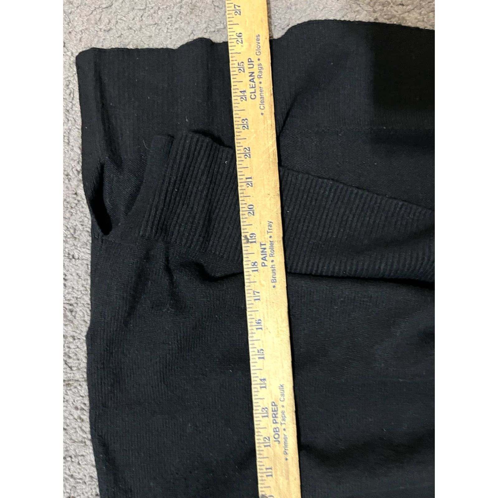 Gap GAP Women's Pullover Sweater Crew Neck Wool Blend Black M Solid Knit Casual Sweater 90s? Size M / US 6-8 / IT 42-44 - 5 Thumbnail