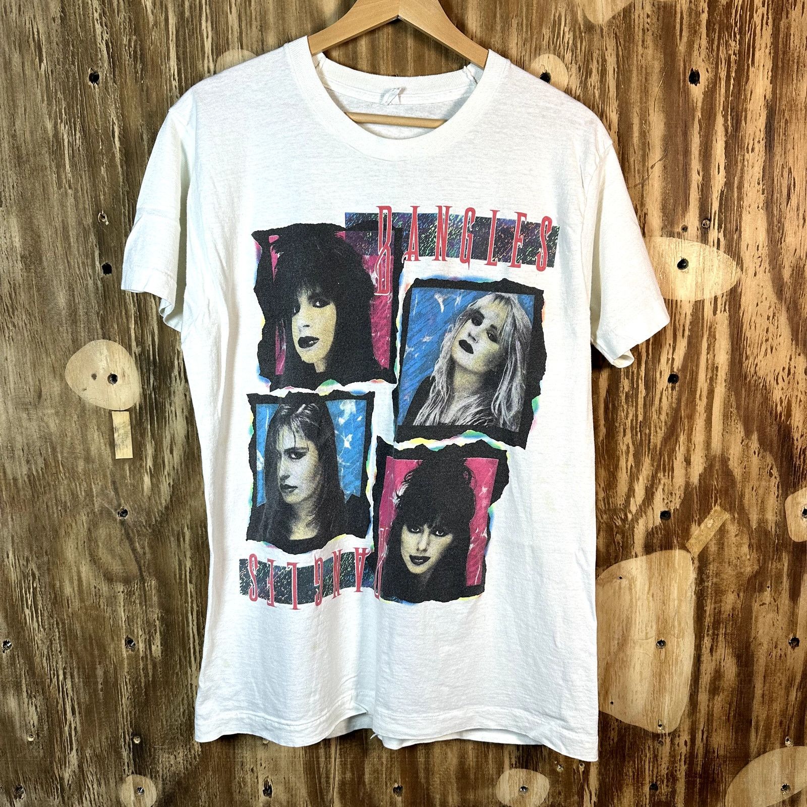 Band Tees × Fruit Of The Loom Vintage The Bangles Band Shirt Size Large USA Made Pop Rock Size US L / EU 52-54 / 3 - 1 Thumbnail
