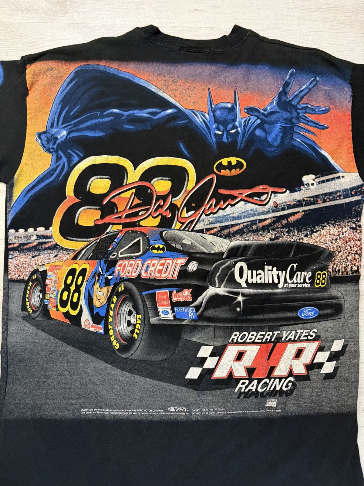 Other 1998 Vintage Nascar Batman Joker Chase Authentics AOP Tee Size US L / EU 52-54 / 3 - 7 Thumbnail