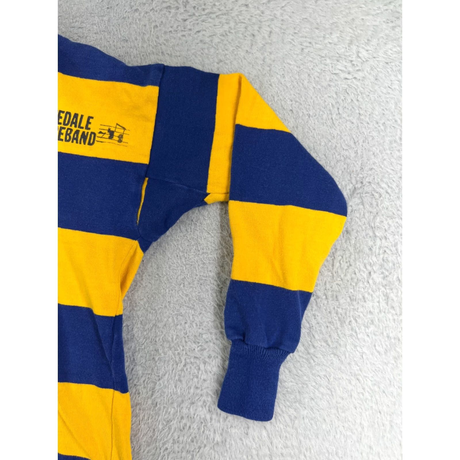 Vintage VINTAGE Canterbury Polo Shirt Men Small Yellow Blue Rugby Cotton Golf Pinedale Stageband Size US S / EU 44-46 / 1 - 5 Thumbnail