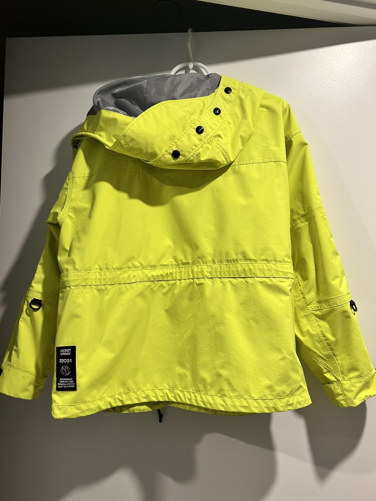 Neighborhood Neighborhood Neon Yellow Jacket 3 Layer Small Size US S / EU 44-46 / 1 - 7 Thumbnail