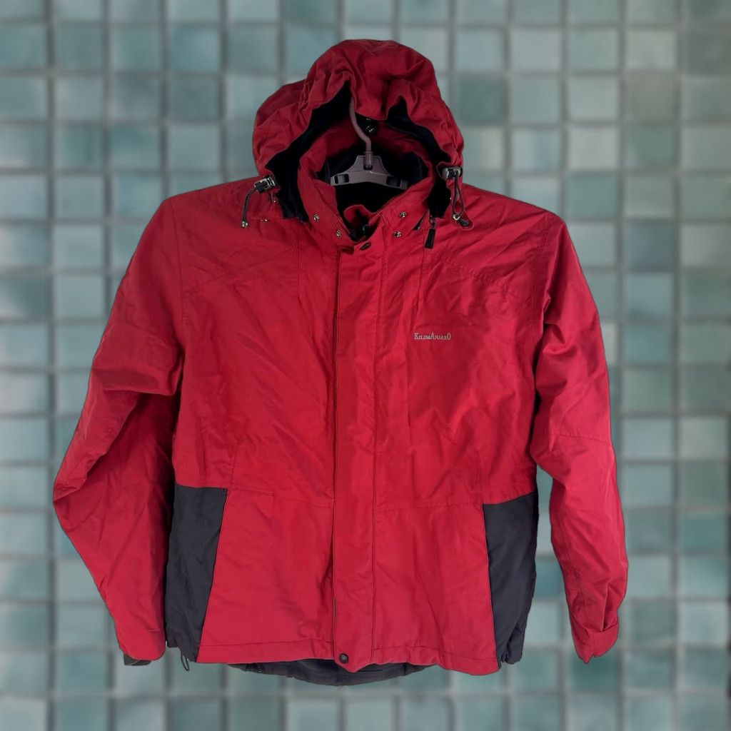 Vintage Kilimanjaro Hooded/Liner Removable Parka Jacket Mens XL Red/Gray Jacket Size US XL / EU 56 / 4 - 1 Thumbnail