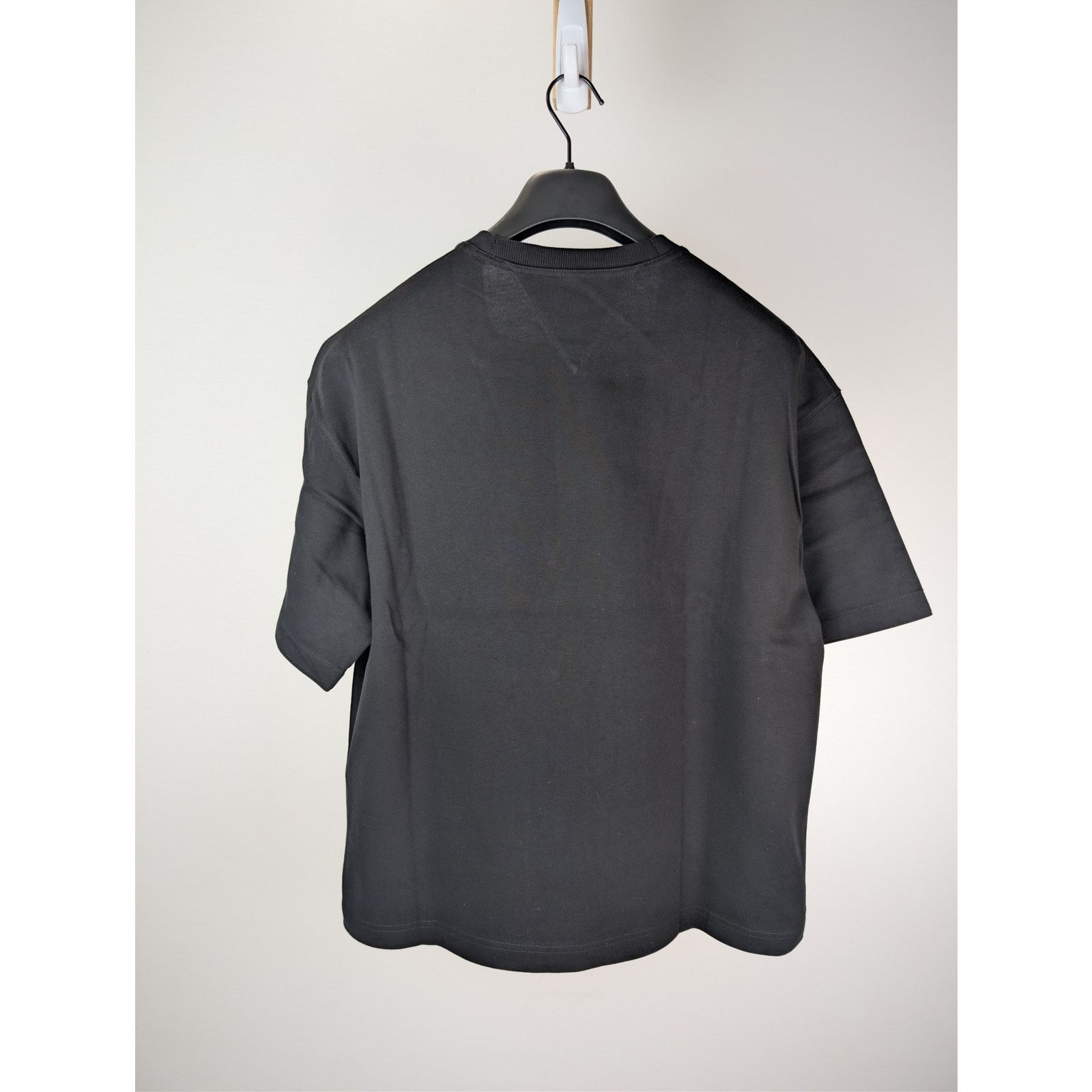 Bottega Veneta o1rshd1 Square Neck Heavy Jersey T-Shirt in Black Size US M / EU 48-50 / 2 - 10 Thumbnail