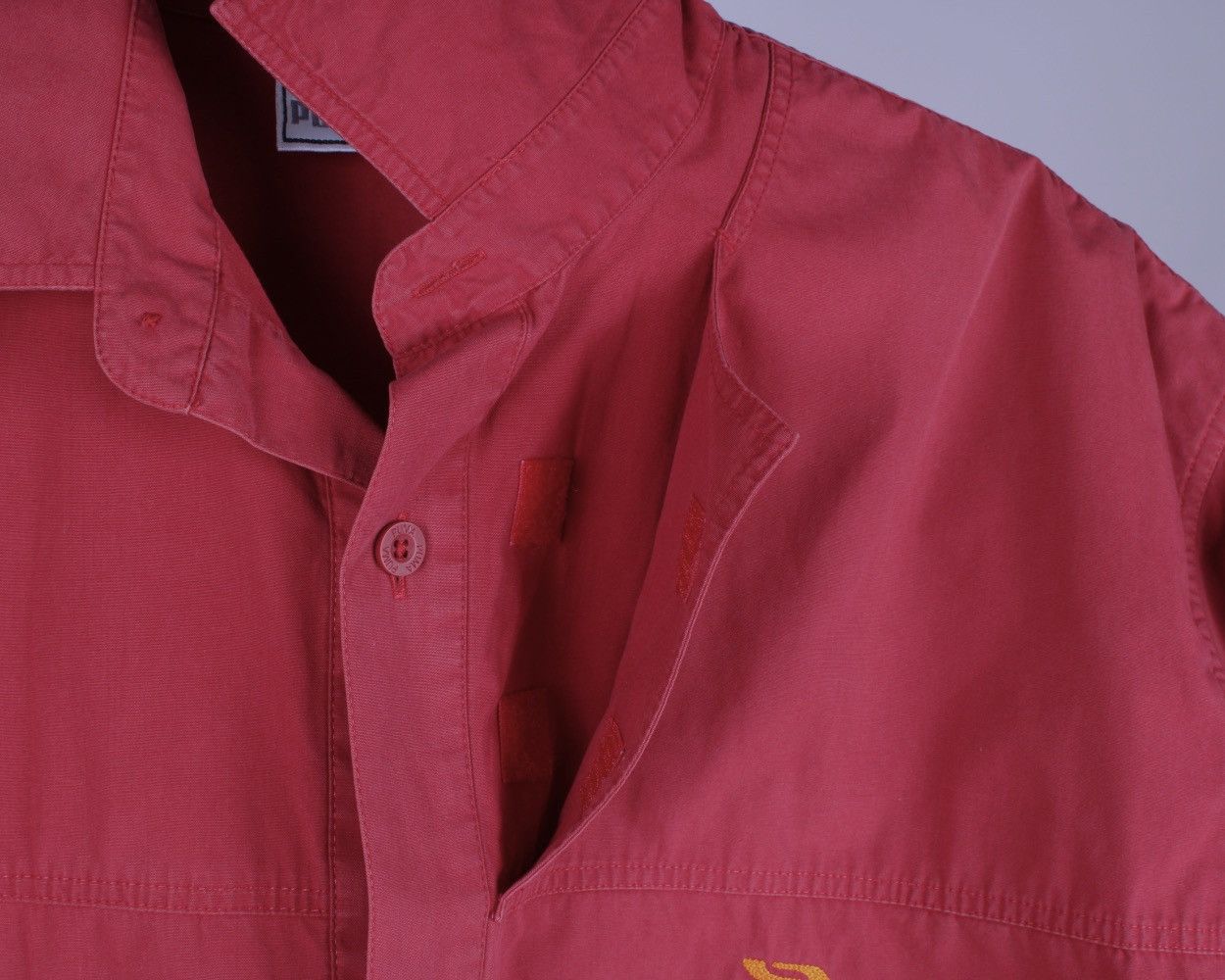 Puma × Vintage PUMA Speedsters Vintage Red Short Sleeve Shirt Size US XL / EU 56 / 4 - 10 Thumbnail