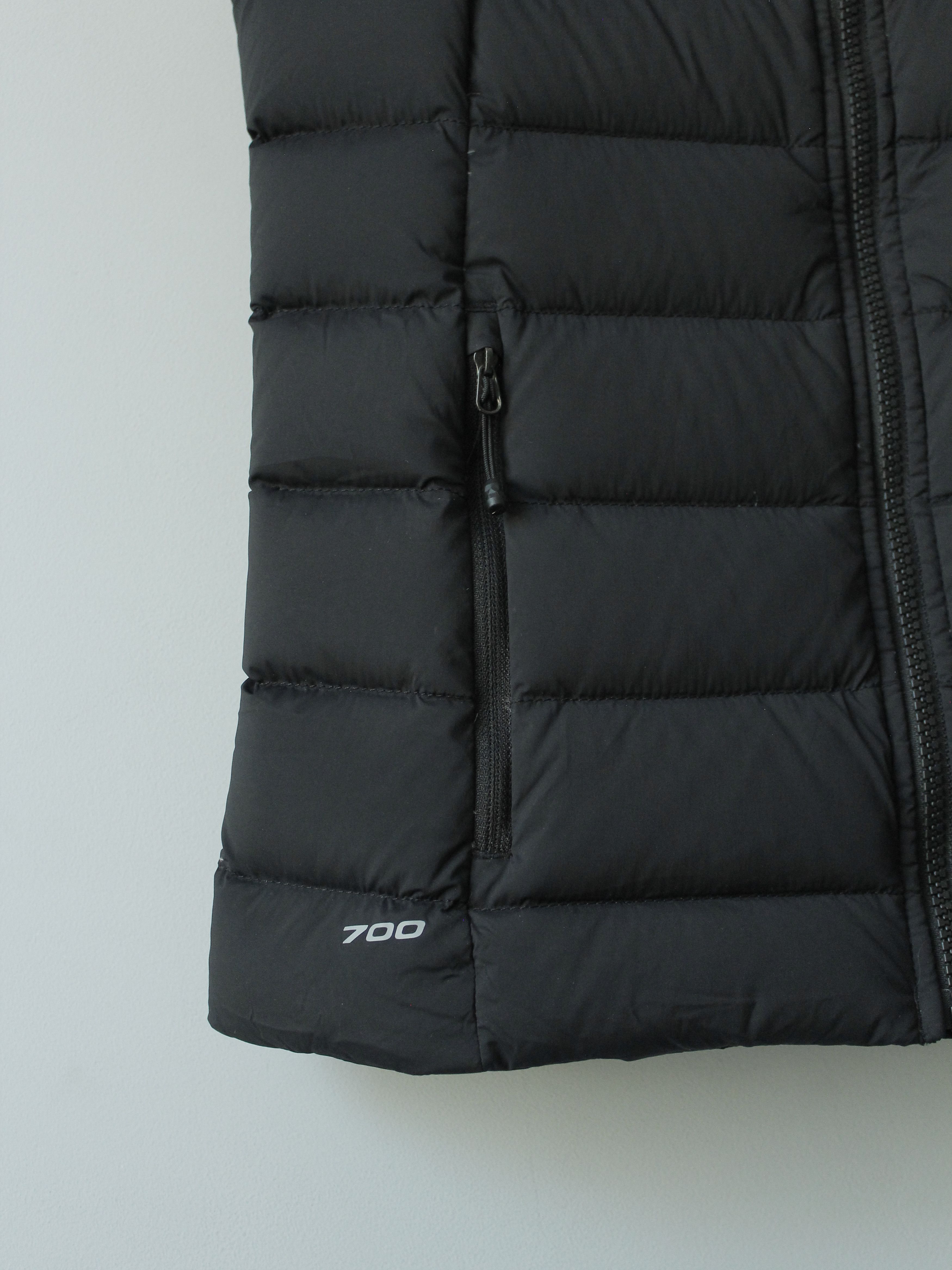 The North Face TNF 700 WOMENS BLACK DOWN FILLED VEST XS S REFLECTIVE LOGO Size XS / US 0-2 / IT 36-38 - 5 Thumbnail