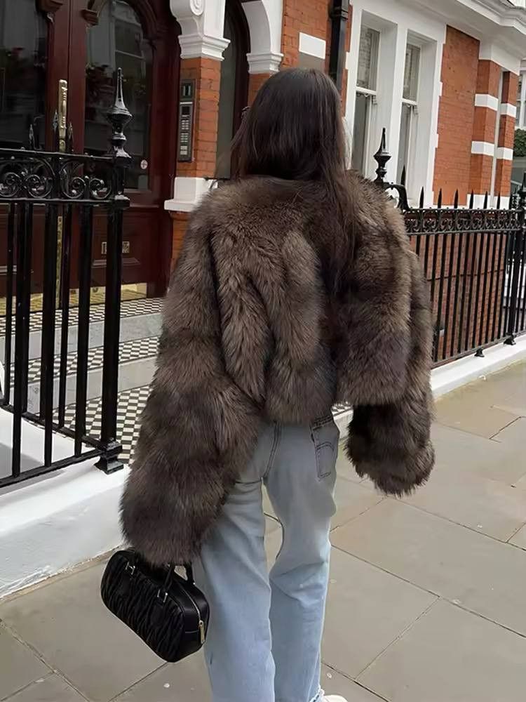 Japanese Brand × Vintage fall-winter fur jacket Size M / US 6-8 / IT 42-44 - 2 Thumbnail