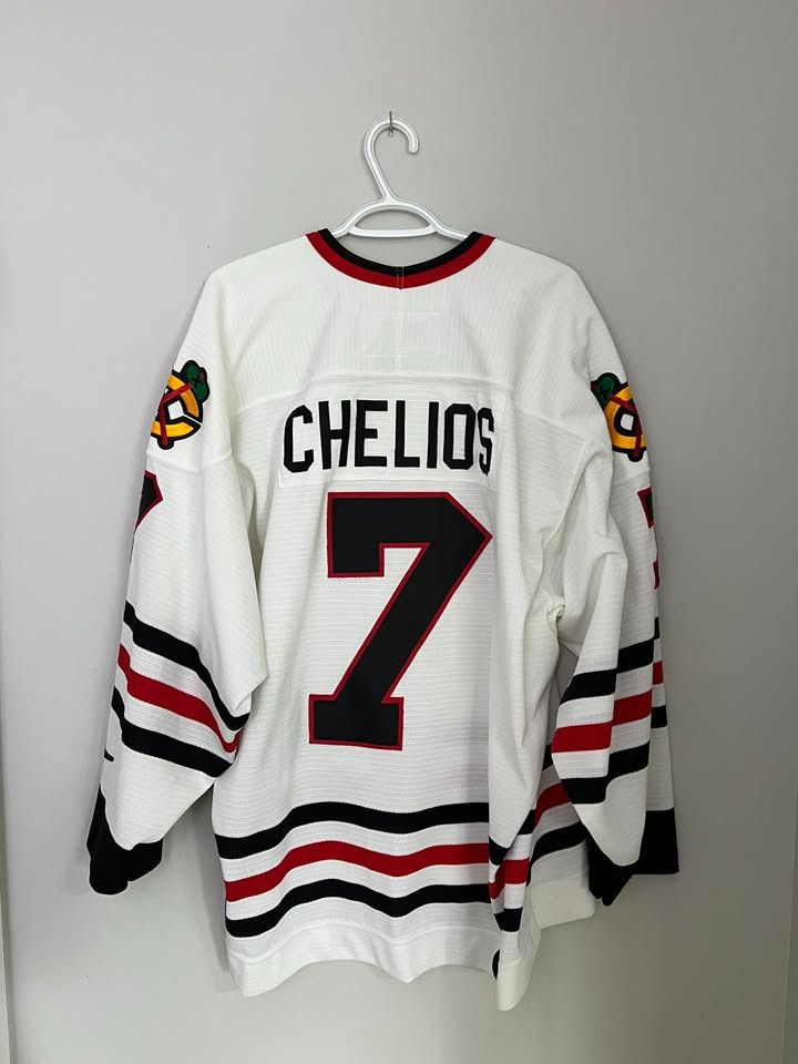 Nike Vintage Nike NHL Chicago Blackhawks Chelios Hockey Jersey Size US L / EU 52-54 / 3 - 2 Thumbnail