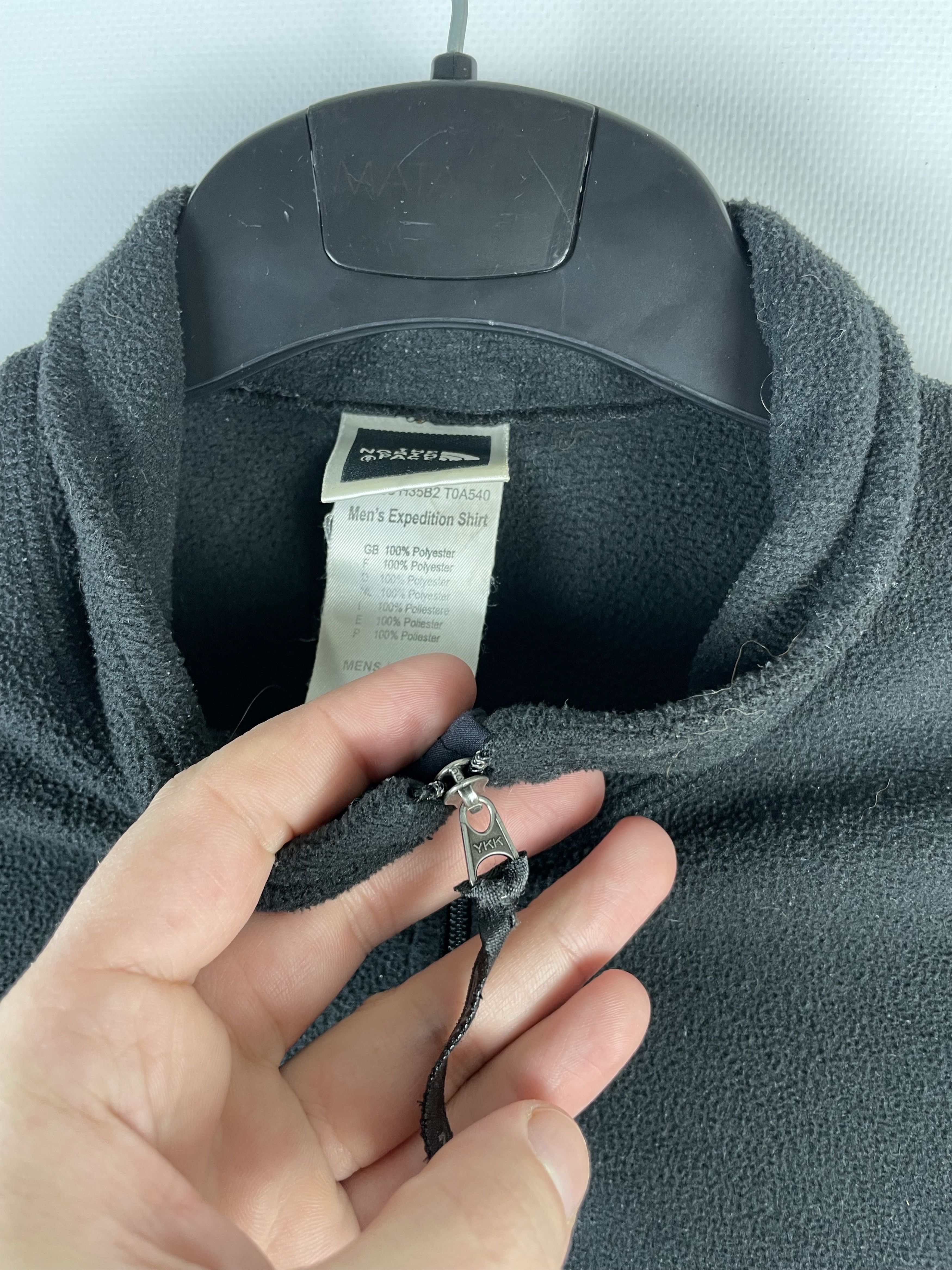 The North Face Vintage The North Face 1/4 Zip Fleece Jacket Size US M / EU 48-50 / 2 - 6 Thumbnail