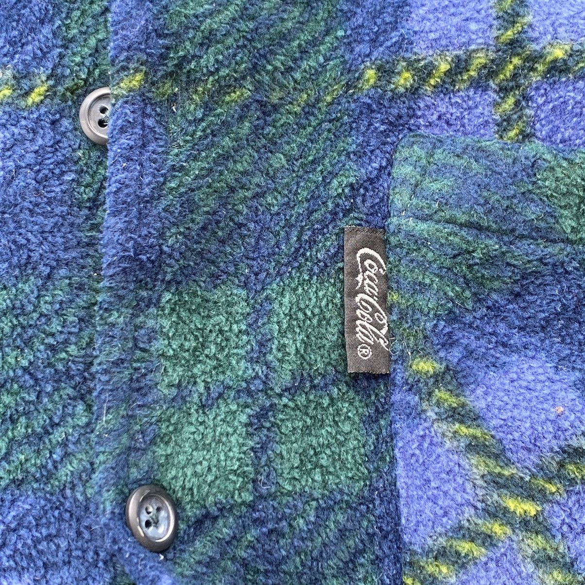 Coca Cola × Vintage Coca Cola Shirt Button Fleece Size US M / EU 48-50 / 2 - 9 Thumbnail