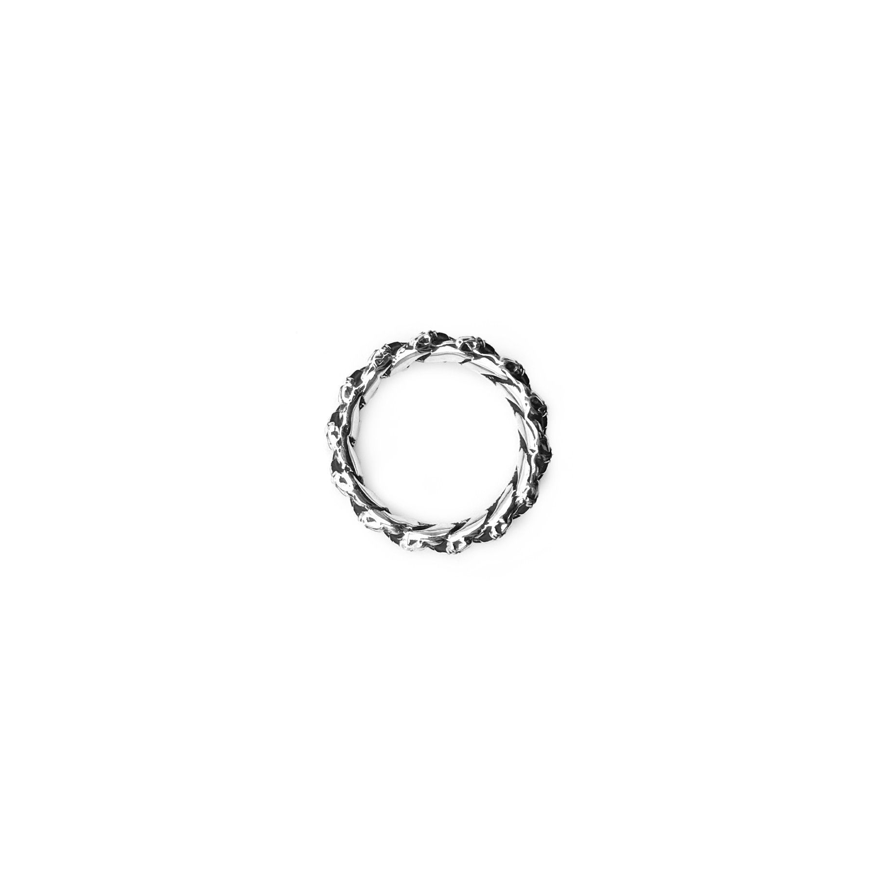 Chrome Hearts Chrome Hearts Silver XTRA FANCY Cuban Cross Ring Size ONE SIZE - 4 Thumbnail