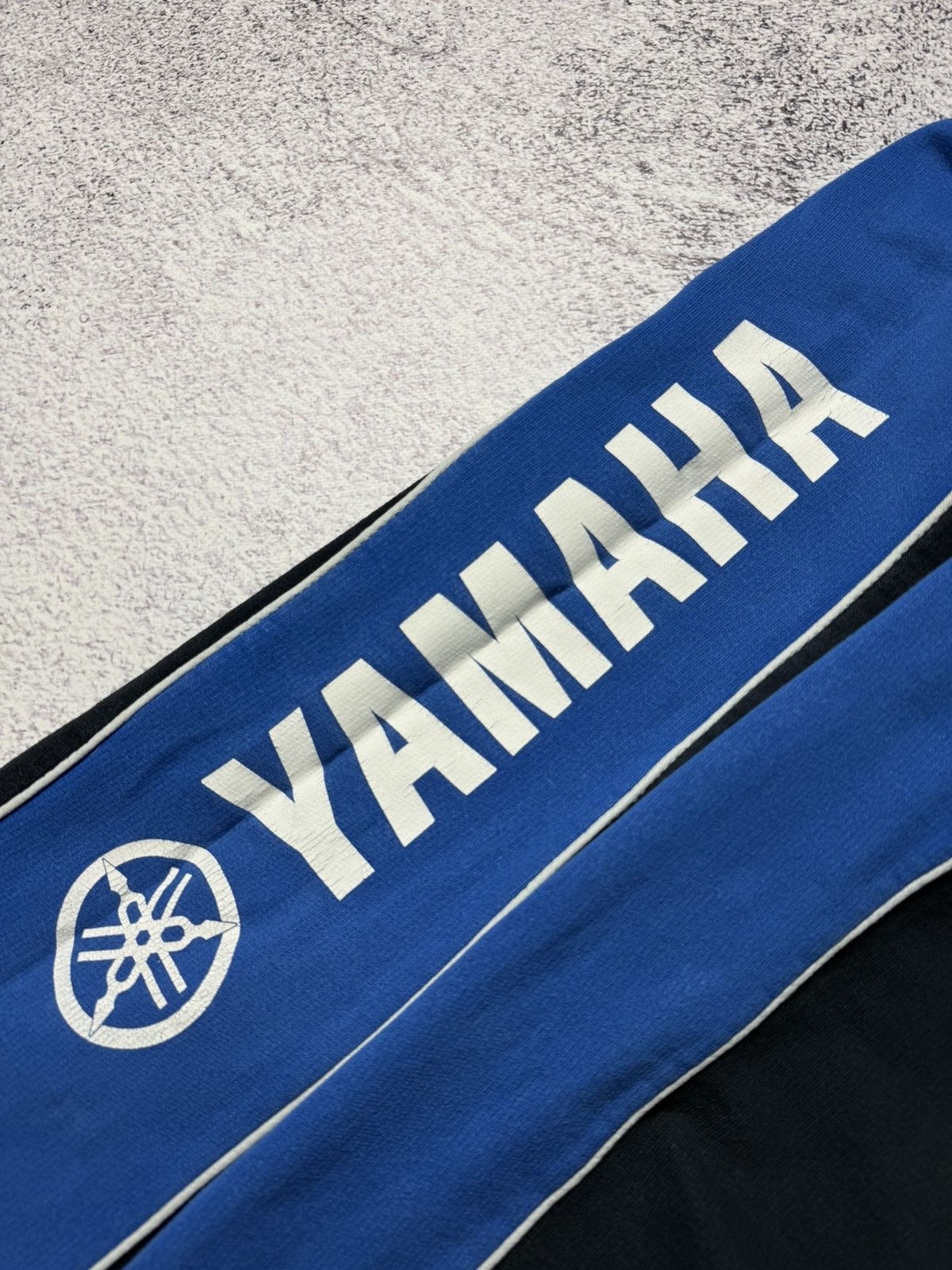 Yamaha Vintage Yamaha Half Zip Sweatshirt Moto Racing NASCAR Style Size US XL / EU 56 / 4 - 17 Thumbnail