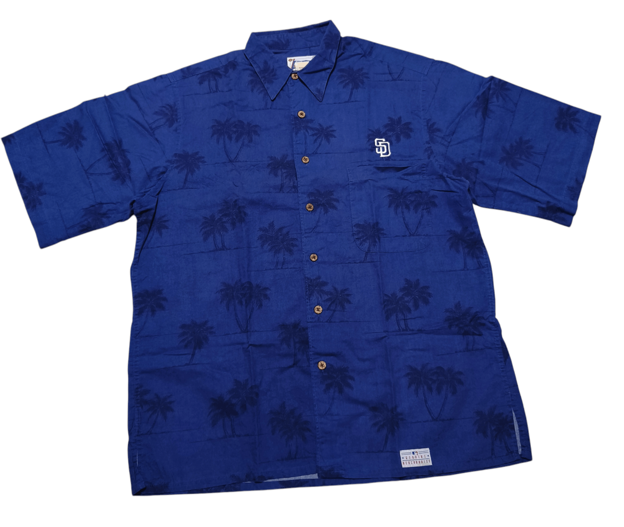 MLB Vintage Reyn Spooner MLB San Diego Padres Hawaiian Shirt Size US M / EU 48-50 / 2 - 4 Thumbnail