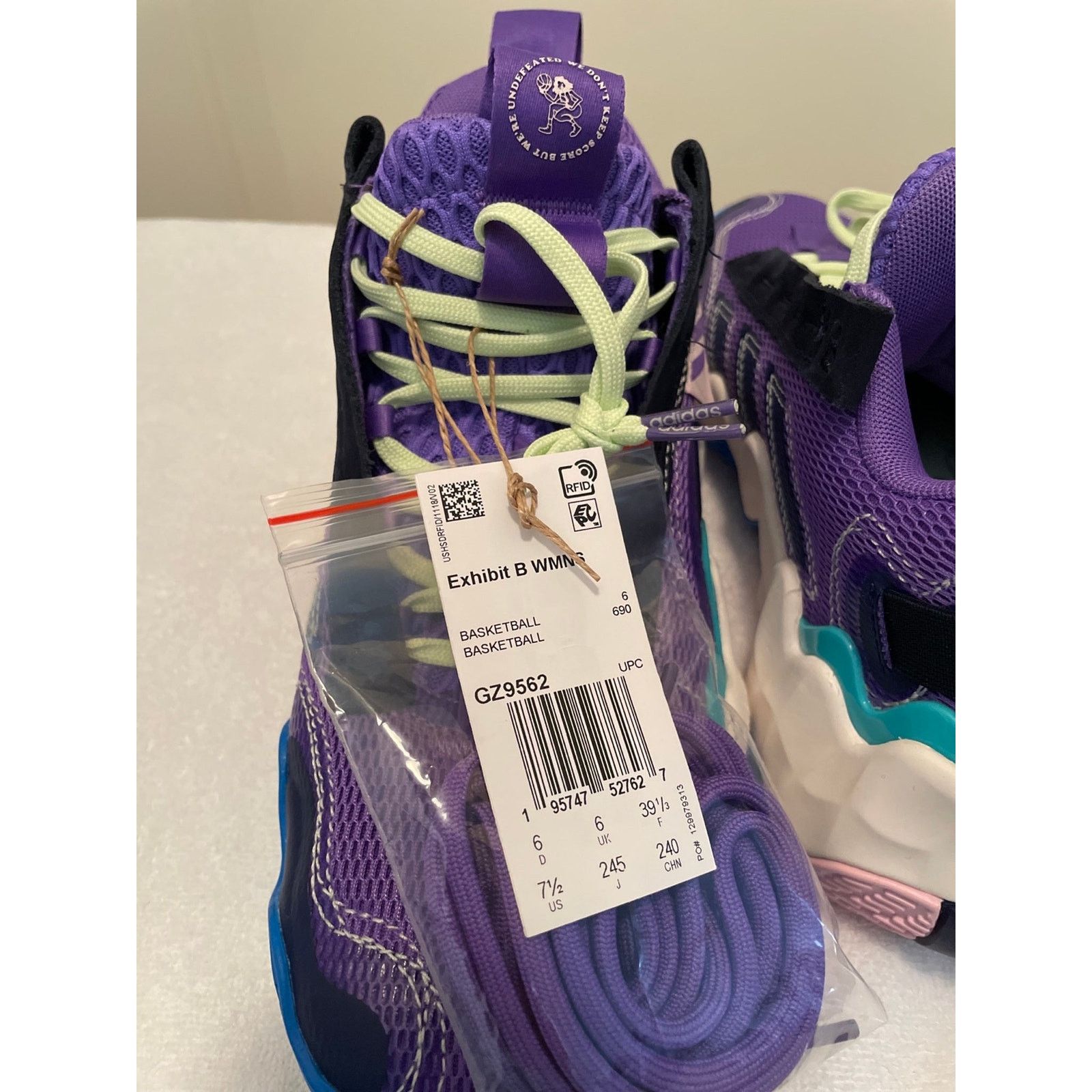 Adidas Adidas X Hoop York City Collab Exhibit Basketball Sneakers Size US 7.5 / IT 37.5 - 10 Thumbnail