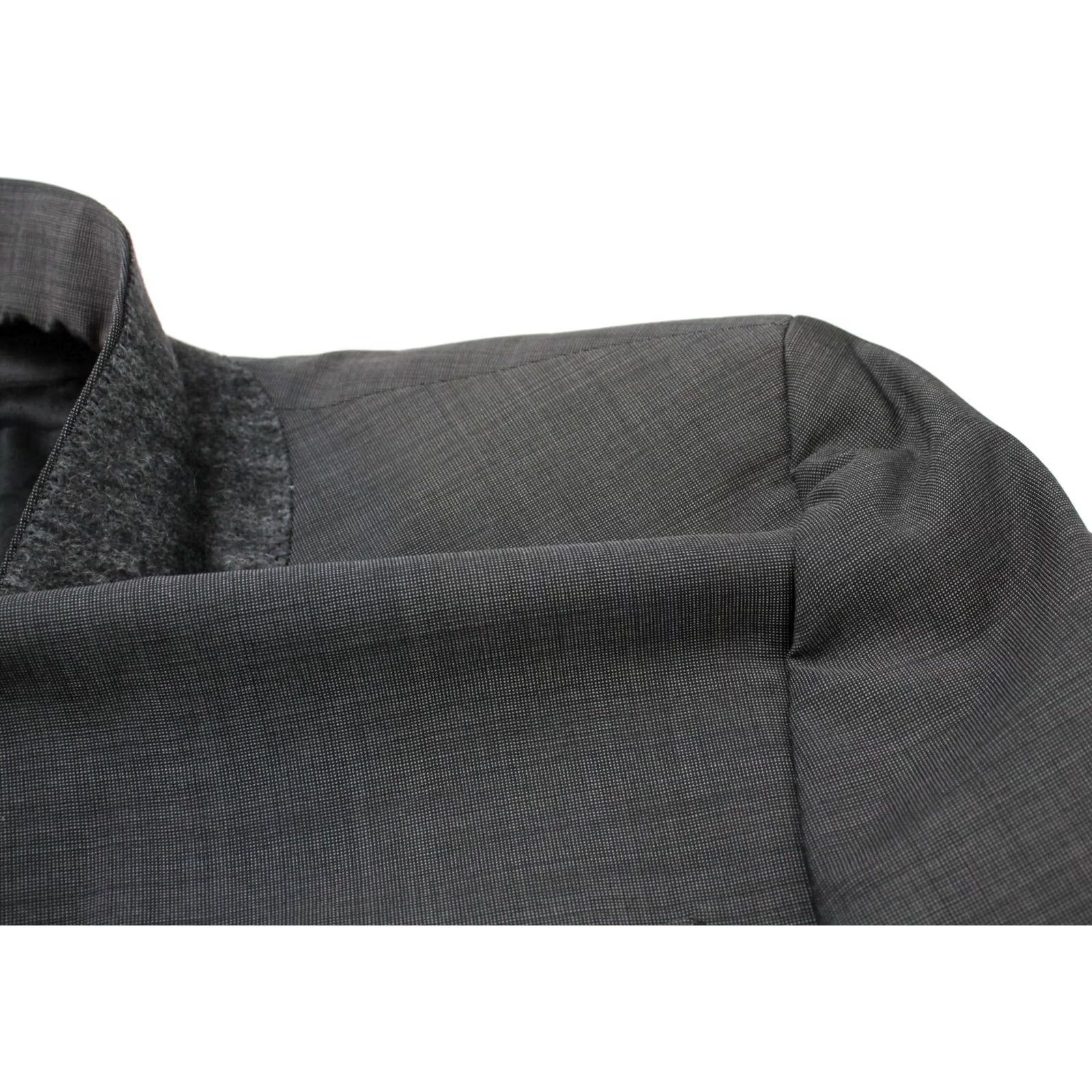 Hugo Boss HUGO BOSS Blazer Men's US 38 Single Breasted Wool Brown Aamon1/Hago Size 38R - 7 Thumbnail