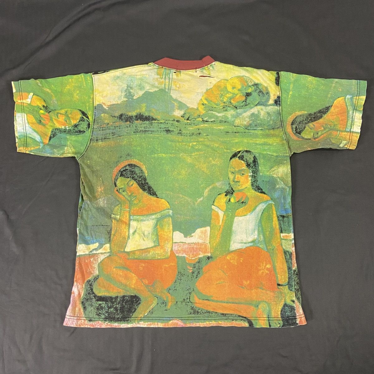 Vintage VINTAGE 90’s HOMME ET FEMME FULLPRINT TEE Size US L / EU 52-54 / 3 - 2 Thumbnail